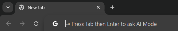 Chrome AI Mode